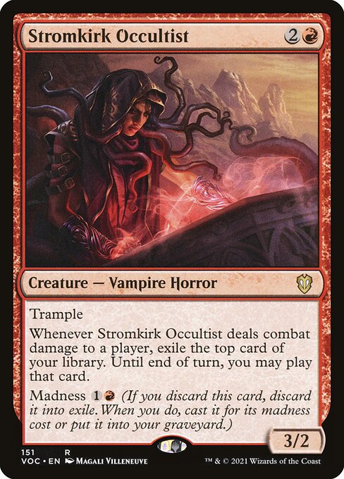Stromkirk Occultist VOC-151 Rare Excellent Englisch