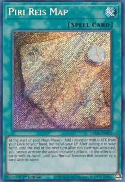 Piri-Reis-Karte BROL-023 Secret Rare Near Mint Deutsch 1. Auflage