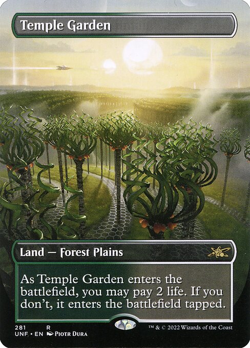 Tempelgarten XUNF-281 Rare Good Englisch Foil