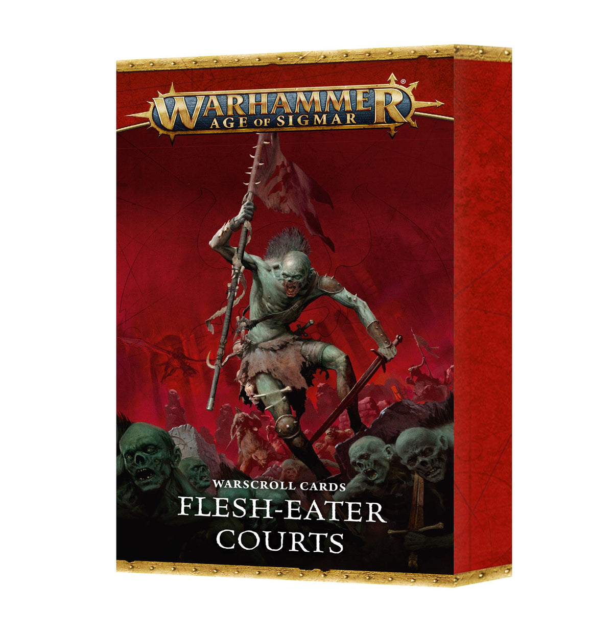 Wahammer Age of Sigmar Warscroll Card Flesh-Eater Courts (DE)