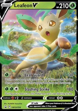 Leafeon V SWSH-194 Promo Excellent Englisch
