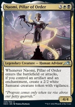 Naomi, Säule der Ordnung NEO-229 Uncommon Near Mint Englisch Foil