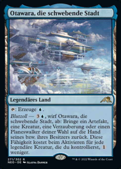 Otawara, die schwebende Stadt NEO-271 Rare Excellent Deutsch Foil