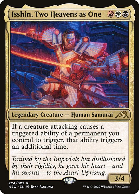 Isshin, Two Heavens as One NEO-224 Rare Near Mint Englisch Foil