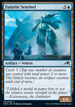 Futuristen-Wachposten NEO-54 Common Near Mint Deutsch Foil
