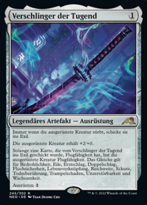 Verschlinger der Tugend NEO-245 Rare Excellent Deutsch Foil