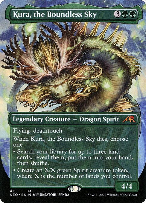 Kura, the Boundless Sky XNEO-411 Mythic Near Mint Englisch