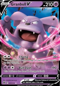 Granbull V BRS-057 Ultra Rare Near Mint Deutsch