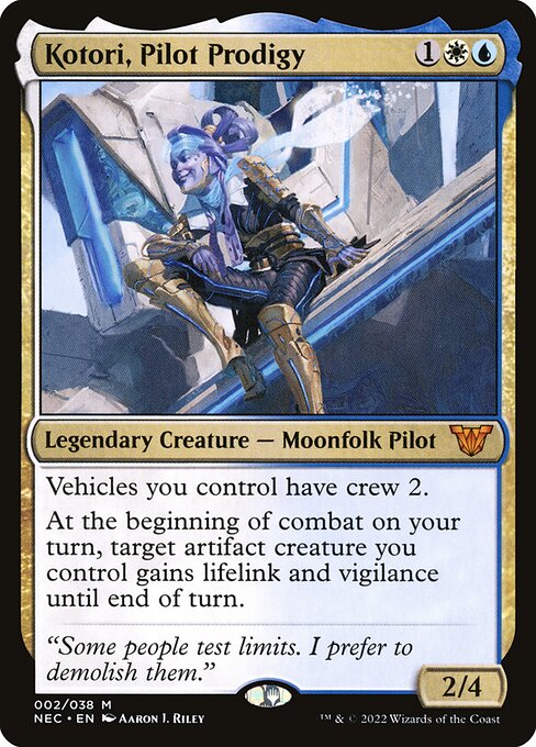 Kotori, Pilot Prodigy NEC-2 Mythic Good Englisch Foil