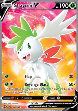 Shaymin V BRS-152 Ultra Rare Excellent Englisch