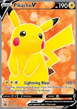 Pikachu V BRS-157 Ultra Rare Excellent Deutsch