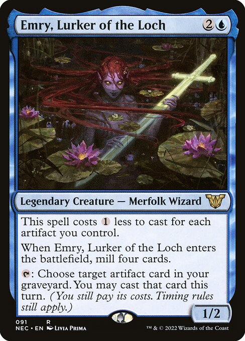 Emry, Lurker of the Loch NEC-91 Rare Excellent Englisch