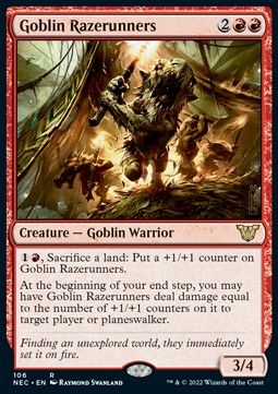 Goblin-Tempotilger NEC-106 Rare Good Deutsch