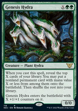 Genesis-Hydra NEC-118 Rare Good Deutsch