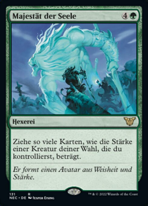 Majestät der Seele NEC-131 Rare Near Mint Deutsch