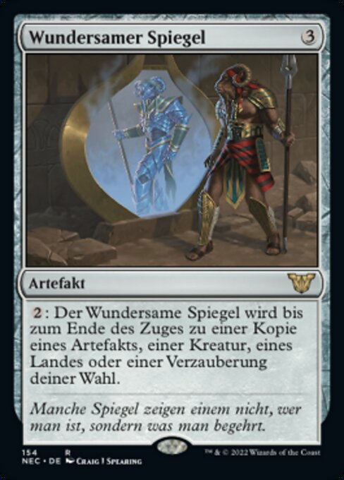 Wundersamer Spiegel NEC-154 Rare Near Mint Deutsch