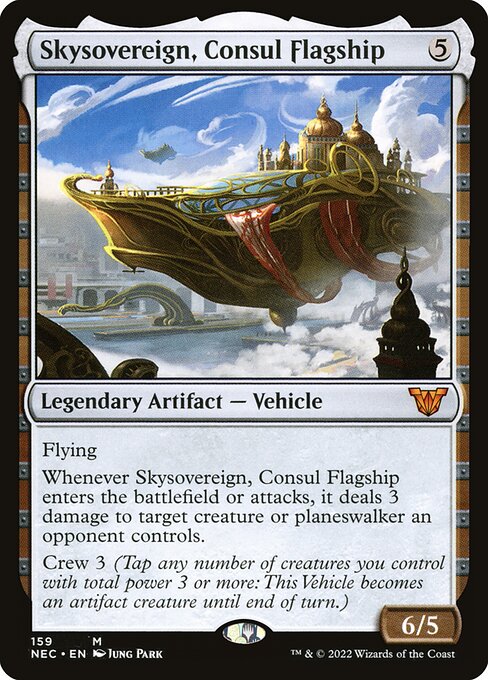 Skysovereign, Consul Flagship NEC-159 Mythic Near Mint Englisch