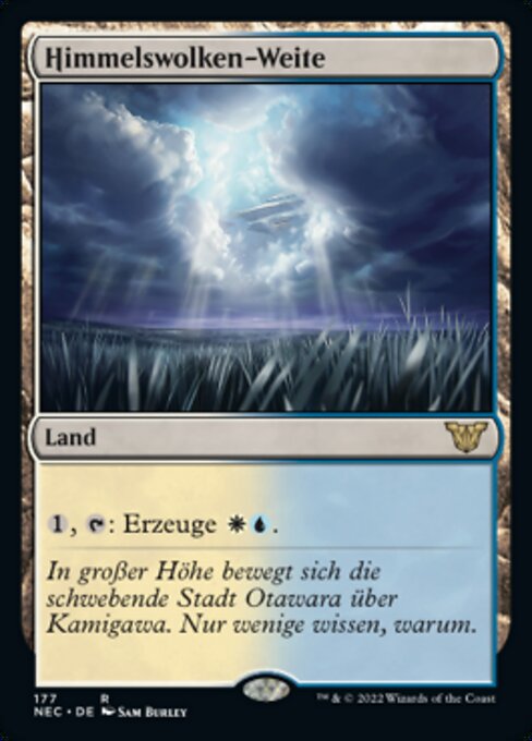 Himmelswolken-Weite NEC-177 Rare Near Mint Deutsch