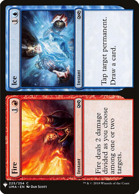 Fire // Ice - Back Face