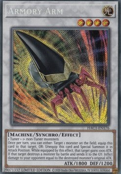 Waffe aus der Waffenkammer HAC1-DE176 Secret Rare Excellent Deutsch