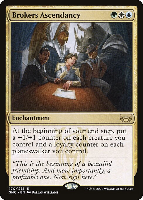 Brokers Ascendancy SNC-170 Rare Near Mint Englisch