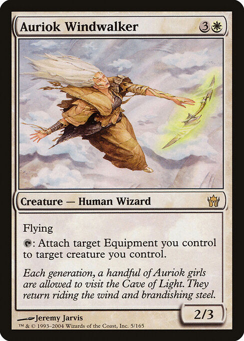 Auriok-Windwanderer 5DN-5 Rare Good Englisch