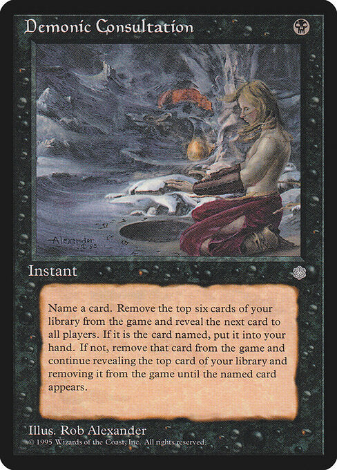 Demonic Consultation ICE- Uncommon Good Englisch