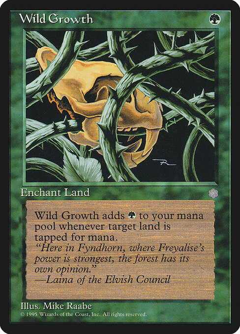 Wild Growth ICE- Common Played Englisch