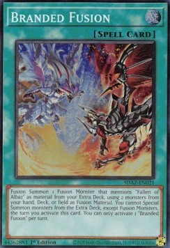Markierte Fusion SDAZ-021 Super Rare Near Mint Deutsch 1. Auflage