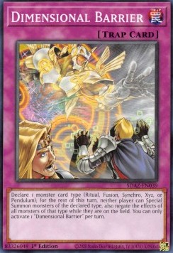 Dimensionsbarriere SDAZ-039 Common Near Mint Deutsch 1. Auflage