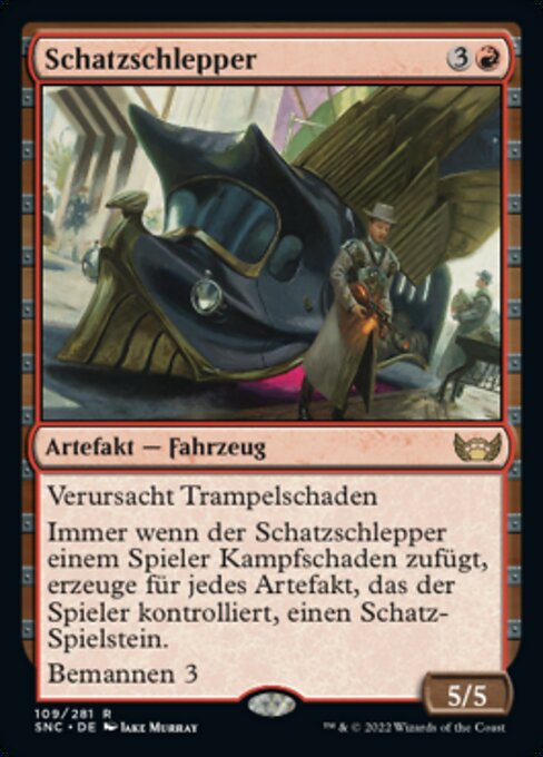 Schatzschlepper SNC-109 Rare Near Mint Deutsch