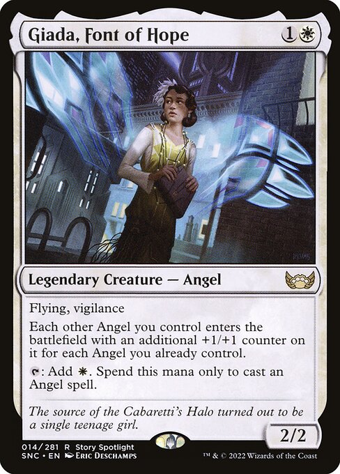 Giada, Font of Hope SNC-14 Rare Near Mint Englisch Foil