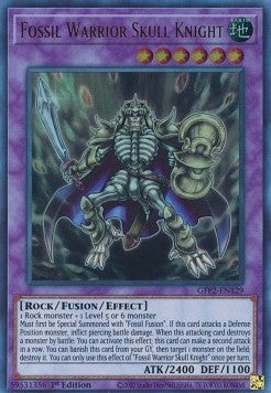 Fossil Warrior Skull Knight GFP2-129 Ultra Rare Near Mint Englisch 1. Auflage