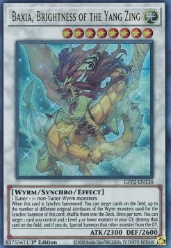 Baxia, Glanz des Yang Zing GFP2-130 Ultra Rare Near Mint Deutsch 1. Auflage
