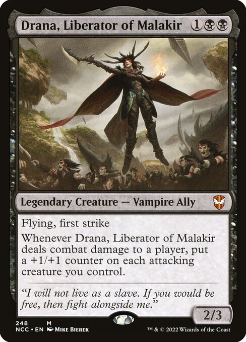 Drana, Befreierin von Malakir NCC-248 Mythic Near Mint Englisch
