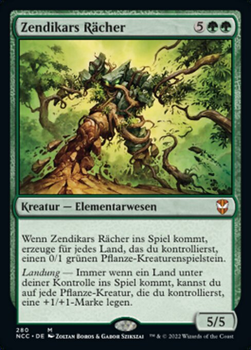 Zendikars Rächer NCC-280 Mythic Near Mint Deutsch
