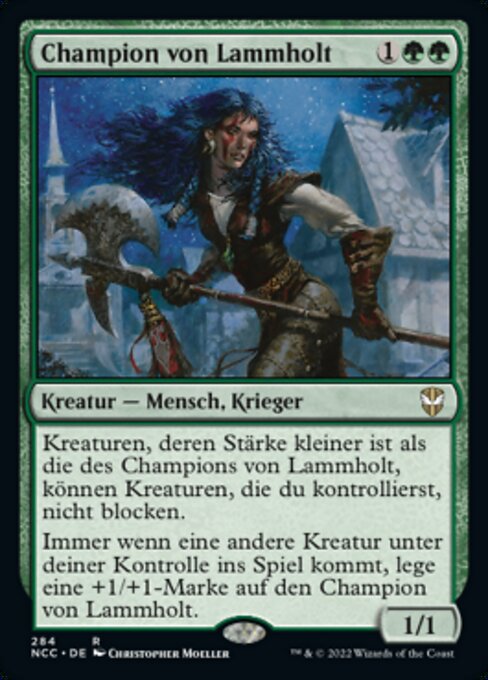 Champion von Lammholt NCC-284 Rare Near Mint Deutsch