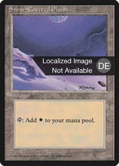 Verschneite Ebene ICE- Land Good Deutsch