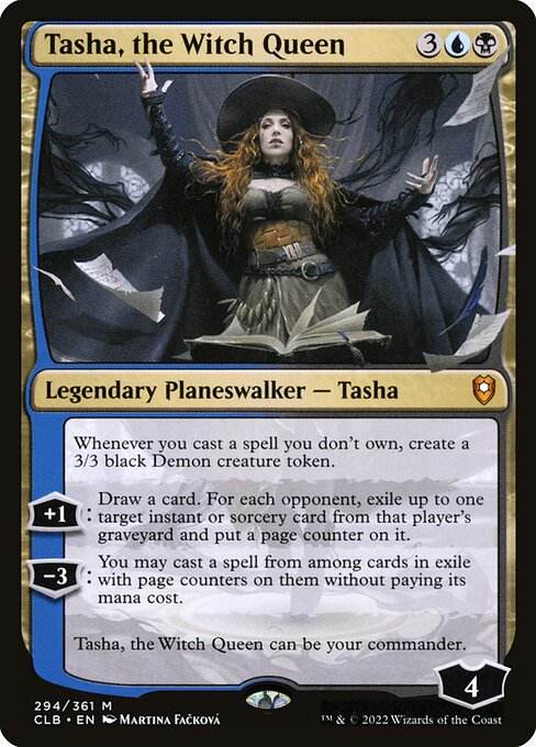 Tasha, the Witch Queen CLB-294 Mythic Excellent Englisch