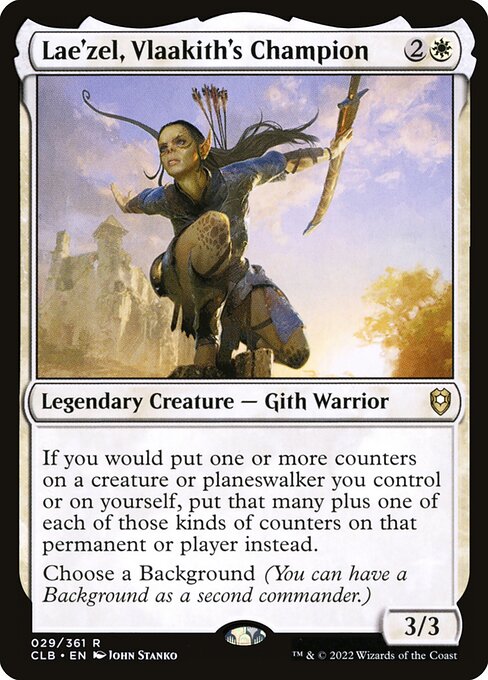 Lae'zel, Vlaakith's Champion CLB-29 Rare Near Mint Englisch