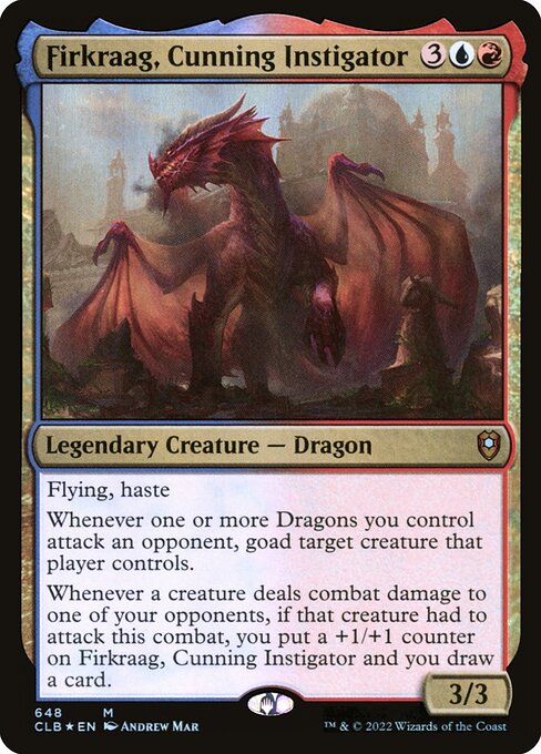 Firkraag, Cunning Instigator XCLB-648 Mythic Excellent Englisch Foil