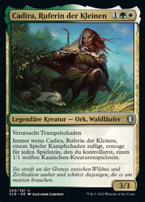 Cadira, Ruferin der Kleinen CLB-269 Uncommon Near Mint Deutsch