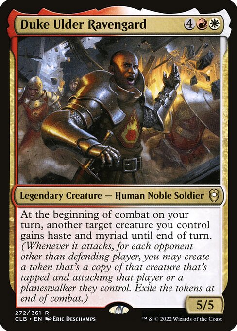 Duke Ulder Ravengard CLB-272 Rare Near Mint Englisch