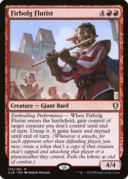 Firbolg-Flötenspieler CLB-174 Rare Near Mint Englisch