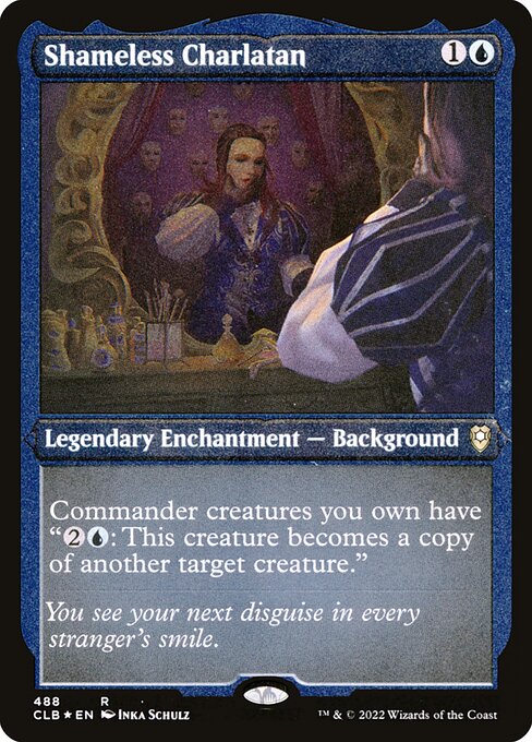 Schamloser Scharlatan (V.1) XCLB-488 Rare Near Mint Deutsch Foil