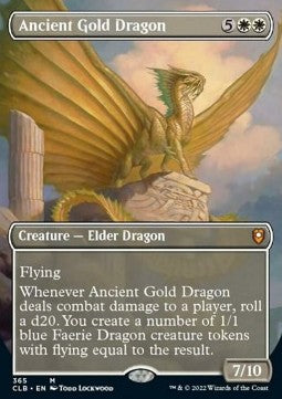 Uralter Golddrache (V.1) XCLB-365 Mythic Excellent Englisch Foil