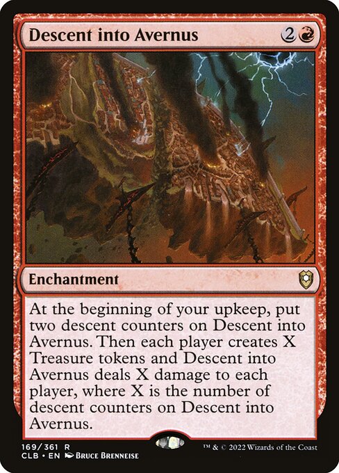 Descent into Avernus CLB-169 Rare Near Mint Englisch Foil