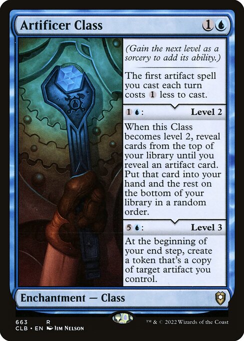 Artificer Class XCLB-663 Rare Excellent Englisch