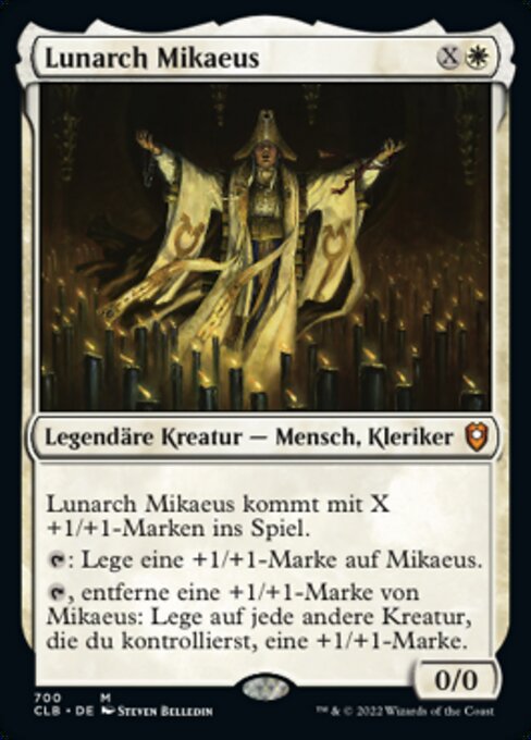 Lunarch Mikaeus XCLB-700 Mythic Near Mint Deutsch