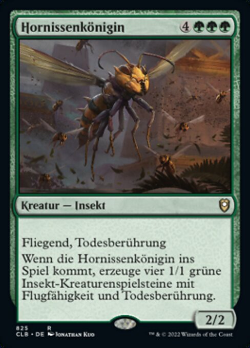 Hornissenkönigin XCLB-825 Rare Near Mint Deutsch